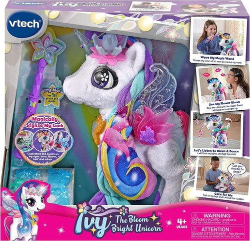 Vtech Ivy Unicornio Mágico, Mascota Electrónica Interactiva