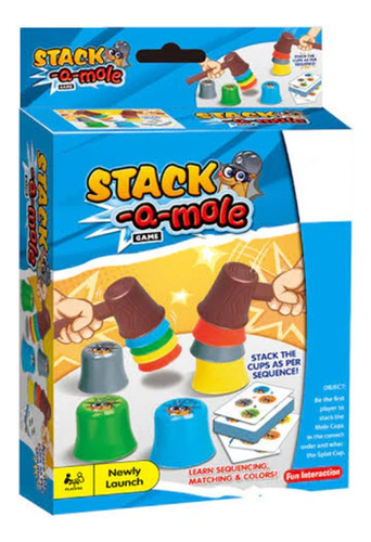 Juego De Mesa Apilando Topos Stack A Mole Clásico