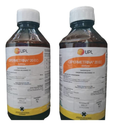 Imagen 1 de 1 de Cipermetrina Ec 20 Chiripas