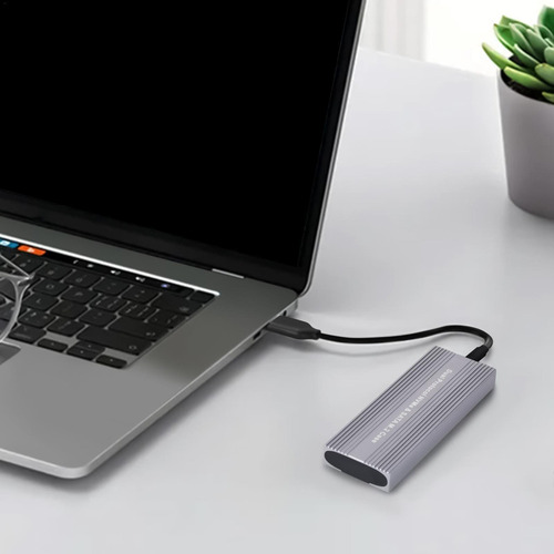 F Caja M.2 Usb C Adaptador Usb M2 Nvme Adaptador De Doble