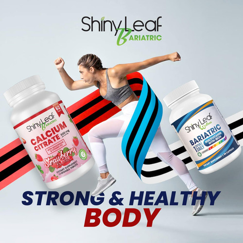 Shiny Leaf Multivitamínico Bariátrico Hierro Calcio 3 Meses