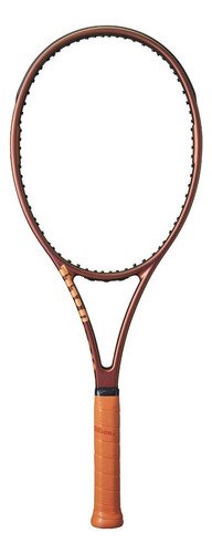 Raqueta de tenis profesional Wilson Pro Staff 97l V14, color bronce, empuñadura, tamaño 4 3/8