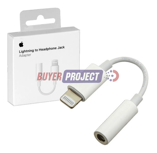 Adaptador Apple A749 Lightning A Jack Audio  iPhone | MercadoLibre