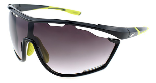 Óculos De Sol Masculino Reebok Performance Degradê Preto Oc