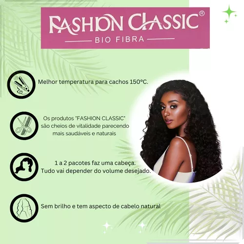 Cabelo Bio Fibra-fashion Classic Fogosa