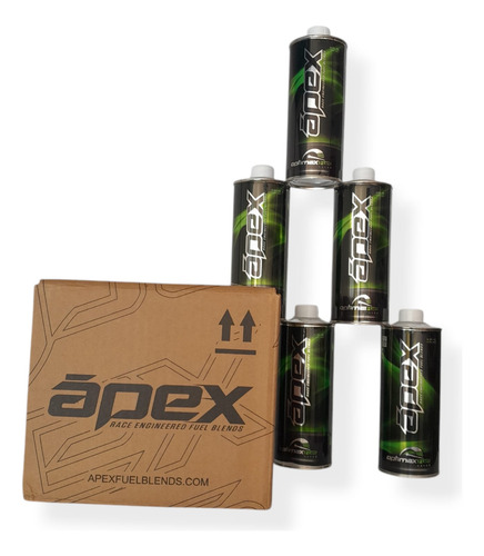 Kit Aditivo Optimax Fuel Apex Ahorrador De Combustible 6 Pz