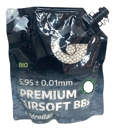 Balines Airsoft 0,28 / Biodegradables / Hiking Outdoor