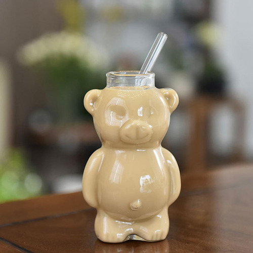 Vasos Taza De Café Expreso, Taza Para Beber Con Botella Oso