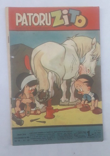 Historieta Comic Antiguo * Patoruzito * Nº 412 Ed. Quintern