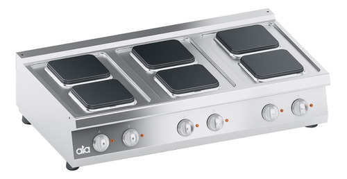 Cocina De Tope Electrica De 6 Placas Marca Ata. Bredys