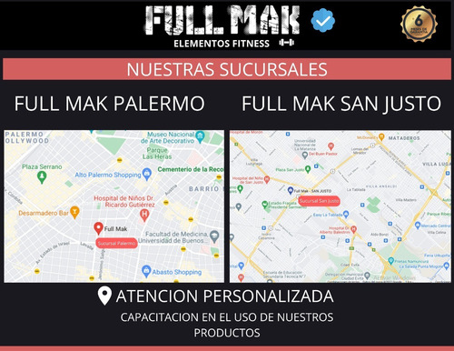 Soga Para Jalón Simple Con Tope Goma Triceps Full Mak