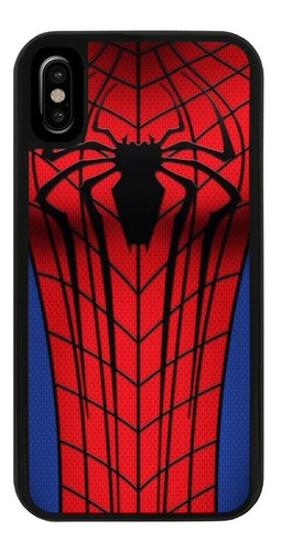 Funda Uso Rudo Tpu Para iPhone Spiderman Hombre Araña 05