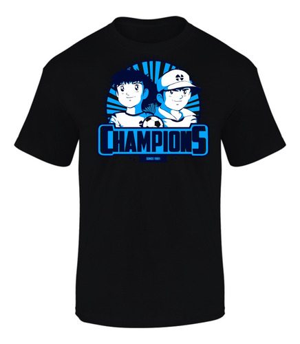 Camiseta Manga Corta Captain Tsubasa Oliver Ben Series Black