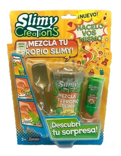 Imagen 1 de 1 de Crea Tu Slimy Dorado 33065s Envio Full