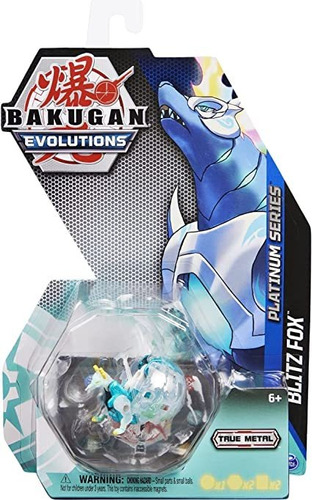 Bakugan Evolutions 2022 Platinum Series Haos Blitz Fox