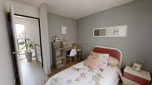 Casas 2 Recámaras Con Espacio De Ampliación Con 105 Metros En Venta En Pachuca En Fraccionamiento Con Crédito Infonavit