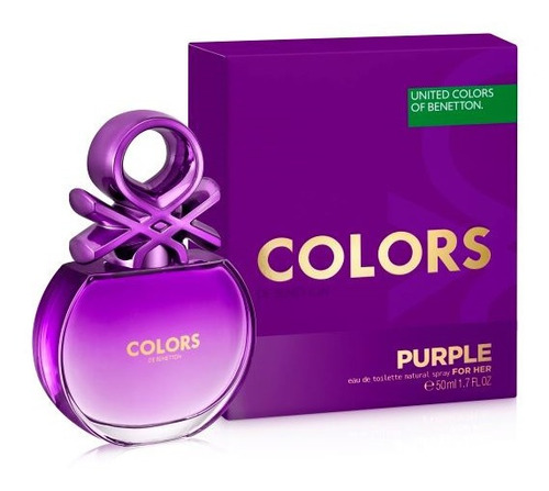 Benetton Colors Purple Edt 50 Ml