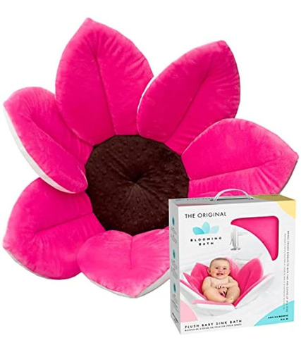 Baño Floreciente - Baño De Bebe (rosa Fuerte)