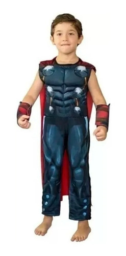 Disfraz Thor Con Musculos New Toys Original Marvel