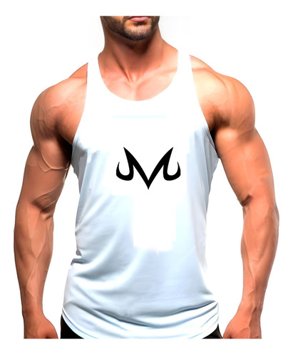 Camisilla Esqueleto  Gym Hombre Gimnasio   Dragon Ball M