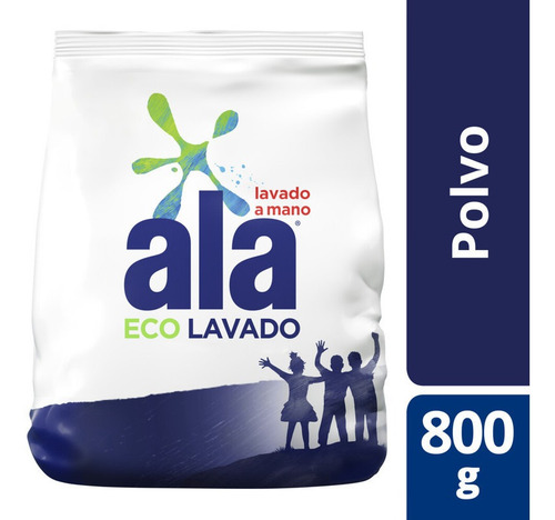 Jabon En Polvo Ala Lavado A Mano Core Ecolavado X 800 Gr