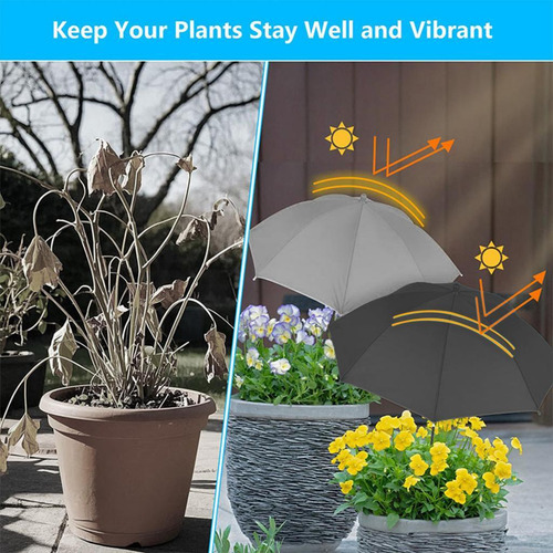 Guarda-sol Para Plantas Externas, Resistente E À Prova De
