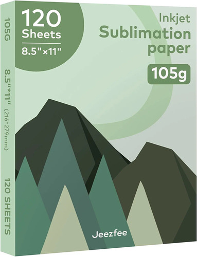 Papeles Para Impresión De Sublimación 120 Hojas