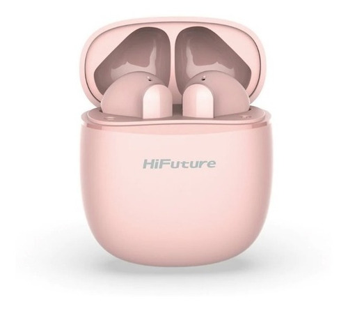 Auriculares in-ear inalámbricos HiFuture ColorBuds Soft Bass Sound Rosa Con Micrófonos