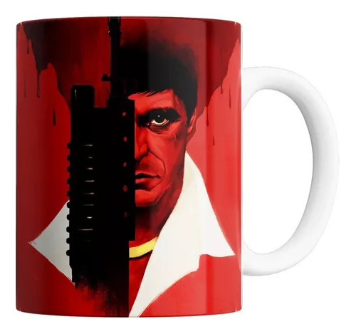 Taza Ceramica Importada - Scarface  Modelo 05