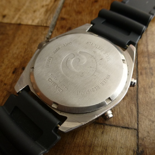 Imagen 5 de 7 de Casio Diver Antiguo Oversize Acero Reloj Colección 51120swt