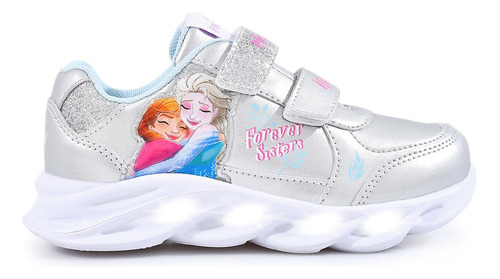 Zapatillas Footy Disney Frozen Forever Luz Led Al Pisar Niña