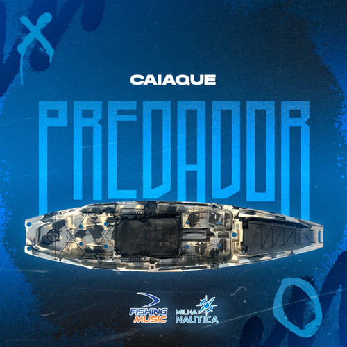 Caiaque Com Pedal Evo Drive Predador 1290 Milha Náutica