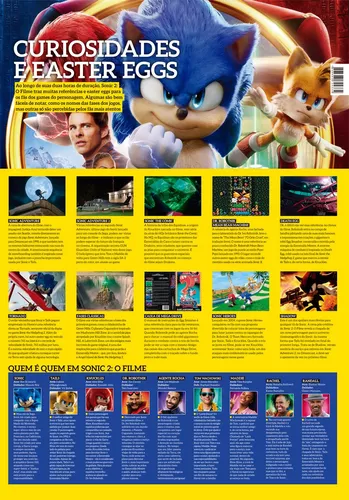 Superpôster Cinema e Séries - Sonic 2 - O Filme, de a Europa