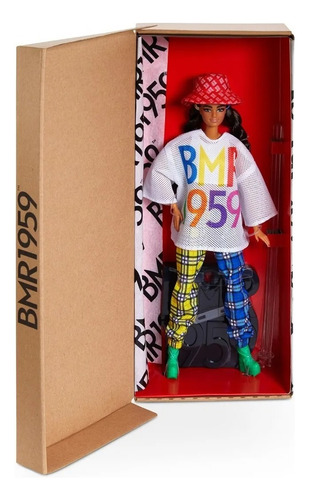 Muñeca Barbie Bmr1959 30 Cm Con Accesorios Moda Urbana