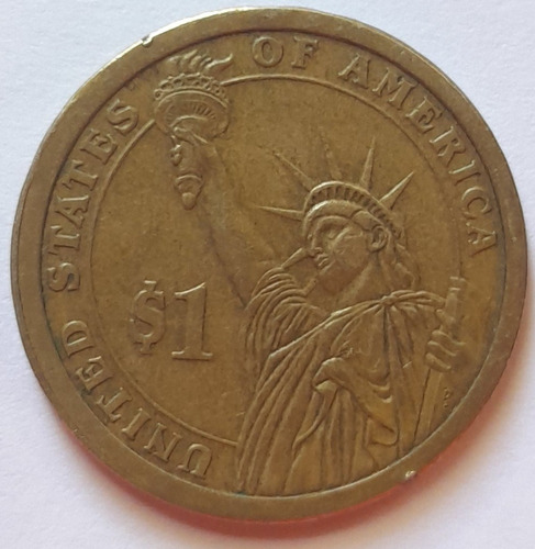 Imagen 2 de 2 de Moneda Ulysses S. Grant 18 Th President 1869-1877