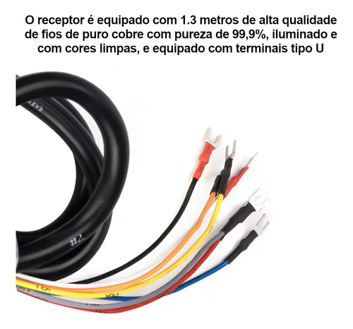 Controle Para Talha Eletrica 12-24 Dc 100 Metros F21-2s