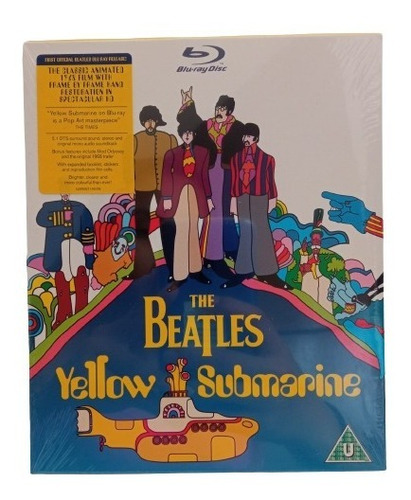 The Beatles Yellow Submarine Blu Ray Nuevo Eu Musicovinyl