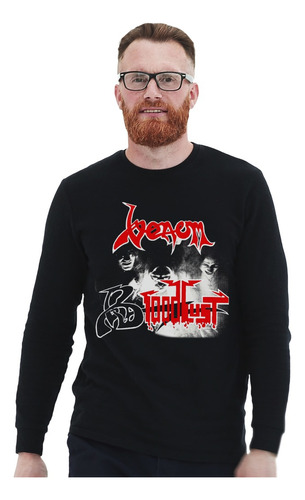 Polera Ml Venom Bloodlust Metal Impresión Directa