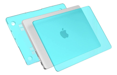 Funda Protector Carcasa Para Macbook Air 13 M3 A3113 M2a2681 Celeste M2 A2681/m3 A3113