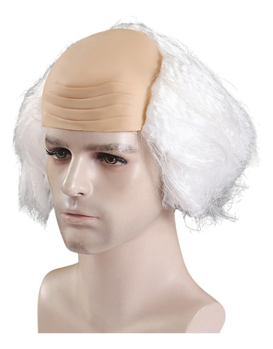 3 Peluca Sin Cabello Para Disfraces De Halloween, Accesorios