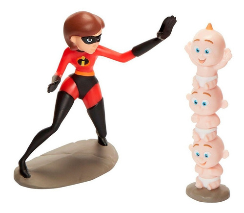 Los Increibles Set Mr Increible Elastigirl