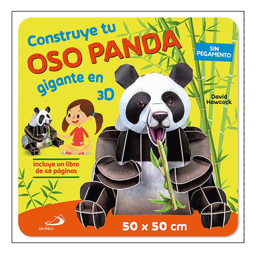 Libro Construye Tu Oso Panda Gigante En 3d