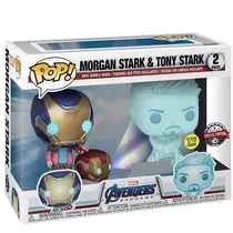 Comprar Funko Pop! Marvel: Avengers Endgame - Morgan Stark & Tony Stark Glow In The Dark (2 Pack)