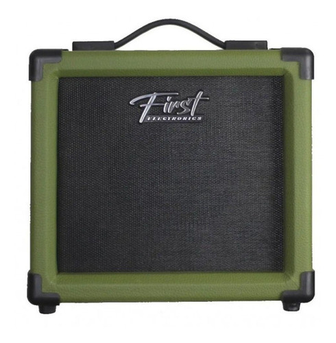 Cubo Guitarra First Fga26 Gray Courvin 18w C/ Nota Fiscal Cor Verde Militar 110v/220v