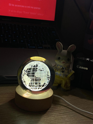 Esferas De Cristal 3d Iluminadas - Regalo Único Y Original