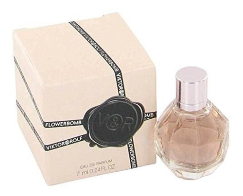 Flowerbomb By Viktor Y Rolf Mini Edp .24 Oz Para Mujeres