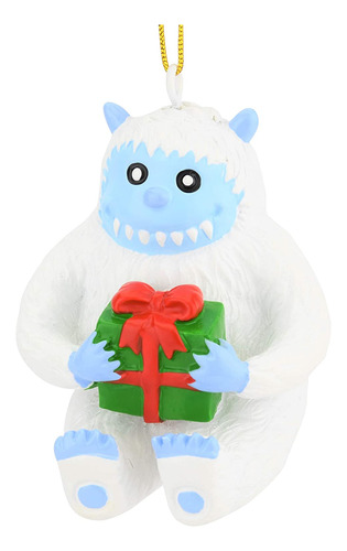 Cute Abominable Snowman   Adornos De Navidad