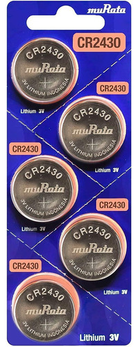 Bateria Pilhas Cr2430 3v Relógios Sony Murata C/5 Unid