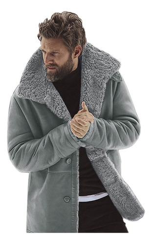 Hombre De Piel De Oveja Winter Jacket B Coat, Para