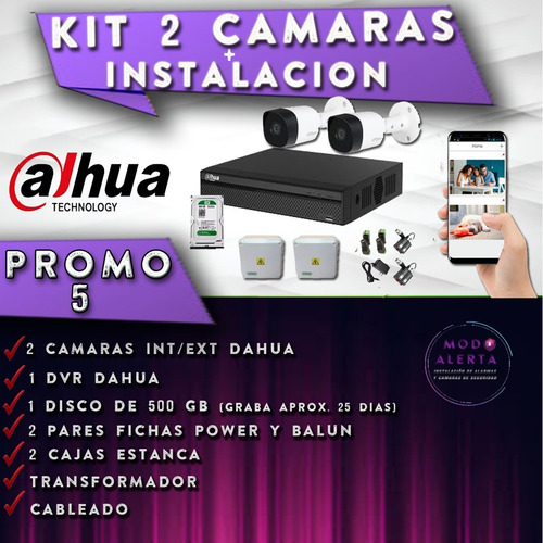 Kit Instalación Camaras Hikvision-presupuesto-cctv-wifi